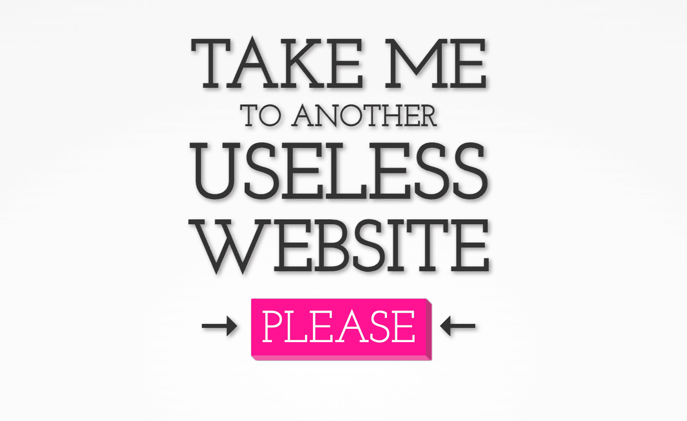 useless web